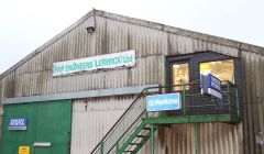 HNP Engineering has occupied the premises at Commercial Road since 1974 - Photo: Chris Cope/ShetNews