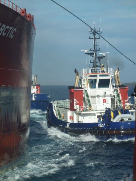 The two tugs Solan and Bonxie did cost £7 million each - Photo: John Bateson