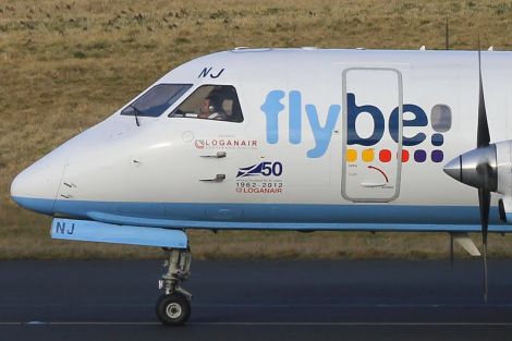 One of Loganair's Saab 2000 aircrfat.