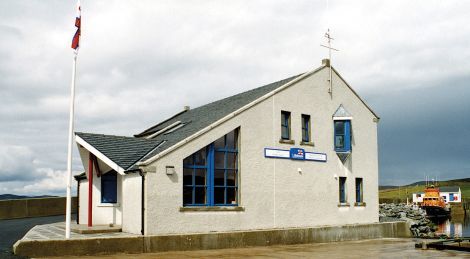 Aith lifeboat station - Photo: RNLI