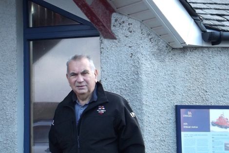 Aith lifeboat operations manager Jim Nicolson - Photo: RNLI