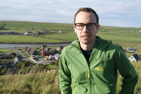 Tory candidate for Shetland Cameron Smith.