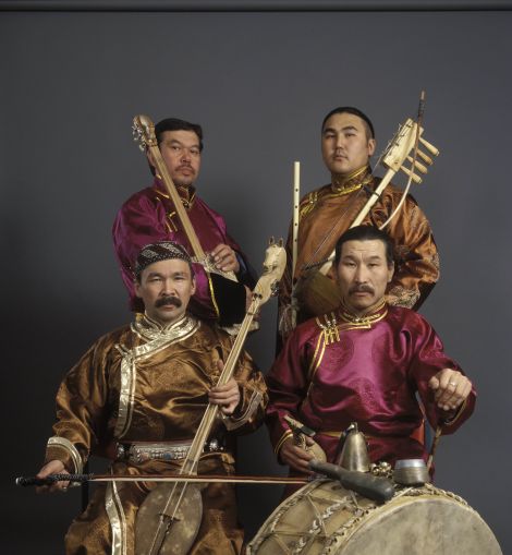 Mongolian throat singing supergroup Huun Huur Tu.