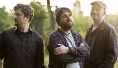 From left to right: Withered Hand, The Pictish Trail and James Yorkston.