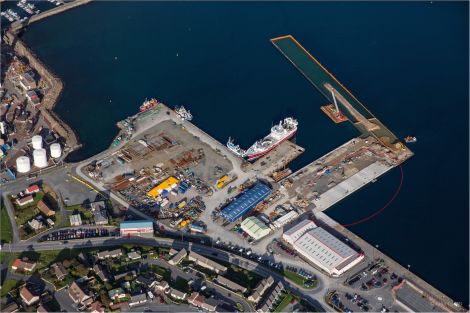 The completion of the 110-metre long section clears the way for the demolition of the nearby former Shell jetty - Photo: LPA