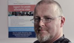 Iain Souter of Victim Support Shetland