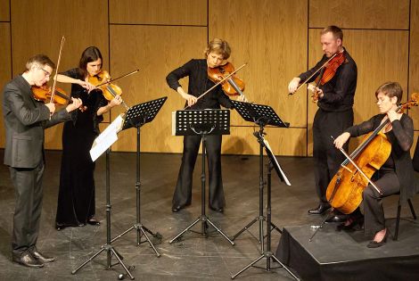 Scottish Ensemble - the kind of talent that normally skips over places like Shetland - Photo: Chris Brown