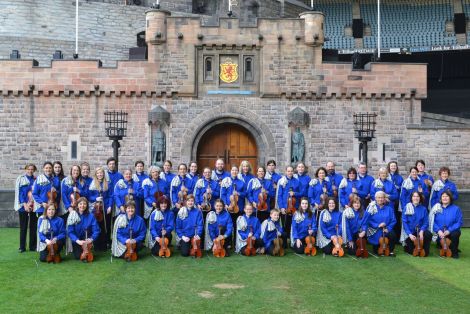 The Shetland fiddlers are having a great time on their trip to Australia and New Zealand. Photo courtesy of Hjaltibonhoga