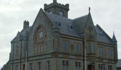 Lerwick Town Hall has been reclassified as an A-listed building.