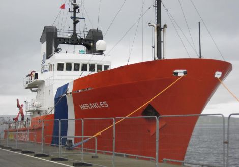 The emergency towing vessel Herakles.