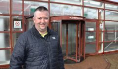 Gideon Ward, one of the main men behind the Shetland Darts Masters event. Photo: Shetnews/Neil Riddell