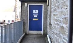 CADSS' Lerwick premises, nestled behind the Faerdie Maet (Solotti's) cafe on Commercial Street. Photo: Shetnews