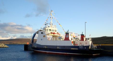 The Geira pictured in Fetlar back in 2012. Photo: Robert Thomson