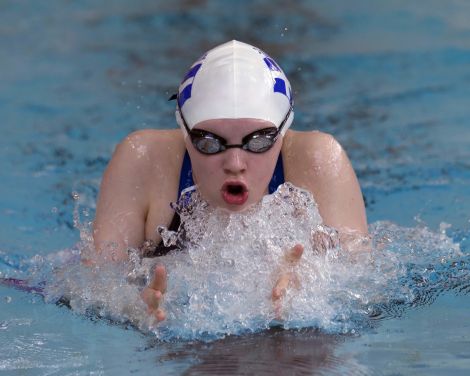 Errand Davies in training for the Rio Paralympics this year. Photo Kevin Jones