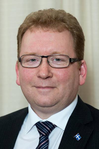 Shetland Islands Council's executive finance manager Jonathan Belford
