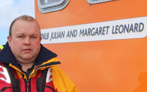 Lochinver lifeboat coxswain David MacAskill - Photo: RNLI