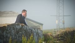 David Cameron on a visit to Shetland. His government's consultation claims 100 per cent broadband coverage is not value for money.