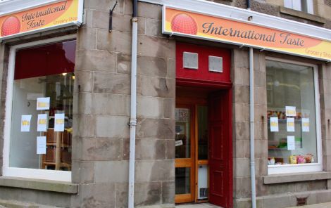 The International Taste grocery shop opened on Monday - Photo: Chris Cope/ShetNews