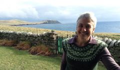 Shetland cookery writer Marian Armitage. Photo Elizabeth's Kitchen Diary