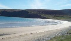 Tresta beach in Fetlar is one of the five sands in Shetland to be recognised.