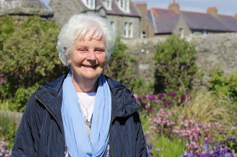 Former Hamnavoe sub postmistress, 70 year old Greta Halcrow BEM