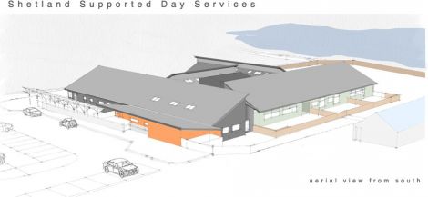 An architect's drawing of how the new Eric Gray centre at Seafield will look. Image courtesy of Richard Gibson Architects.