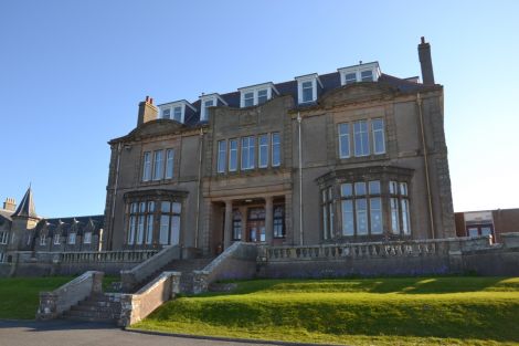 It could cost £1 million to ensure the 150-year-old Bruce Hostel, one of three listed buildings on the site, is externally sound. Photo: Shetnews/Neil Riddell