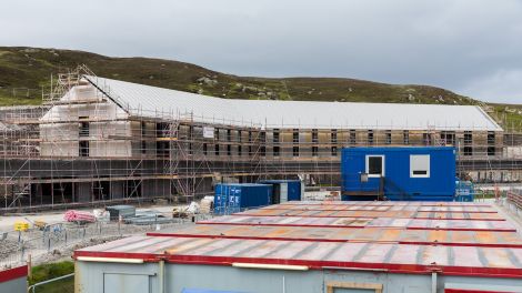 The new Halls of Residence seen from a different angle - Photo: John Coutts