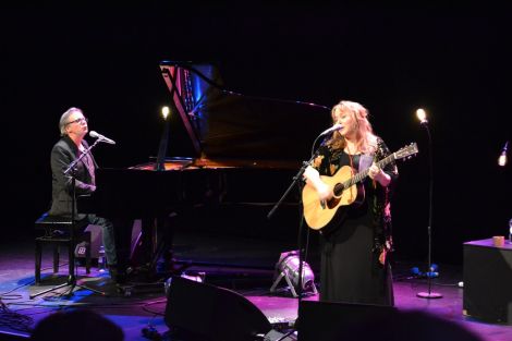 Peters' guitar work and fantastic songcraft were on display alongside expert piano playing from Walsh. Photo: Kelly Nicolson Riddell