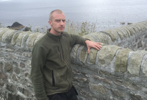 Erik Isbister, who caught some of the incident on film, thought the whale was heading straight for Barr. Photo: BBC Radio Shetland