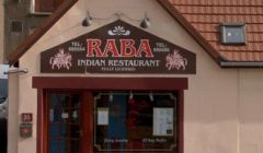 The Raba Restaurant on Lerwick's Commercial Road was one of four premises raided.