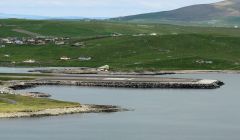 The runway at Sumburgh Airport. Photo: ShetNews