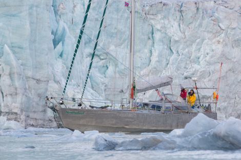 The Northabout can only attempt this journey due to the thinning of polar ice as a result of climate change.