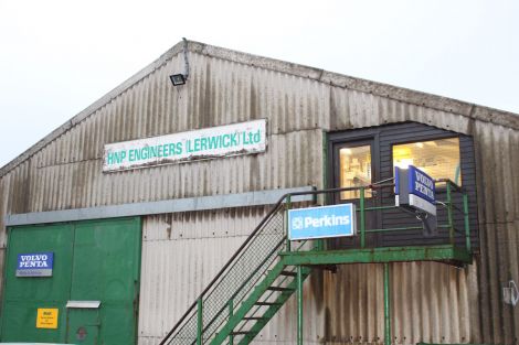 The HNP Engineers building will be demolished once the company has moved to new premises at Gremista - Photo: Chris Cope/ShetNews