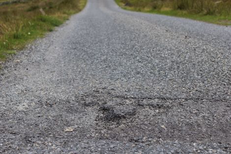 Single track roads don't benefit from modern construction.