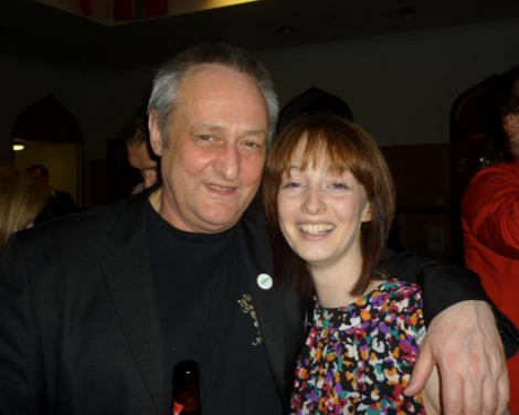 Davie Henderson and his daughter Michelle Moggach.