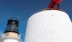 The Sumburgh Head foghorn - Photo: Shetland Amenity Trust