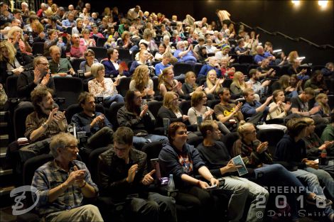 The main cinema was packed for the screening of the Home Made film entries at this year's Screenplay. Photo: Dale Smith