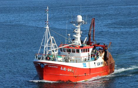 The Prolific - one of the vessels in the Shetland whitefish fleet. Photo: Hans J Marter/ShetNews