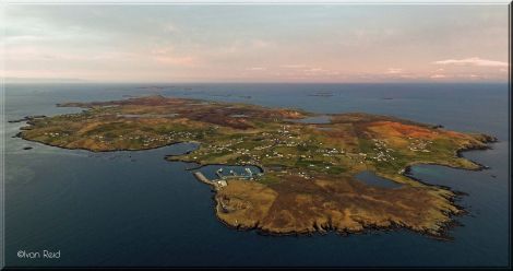 The Post Office says it is working hard to maintain postal services on the island of Whalsay. Photo: Ivan Reid