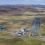 The aerial approach to Tingwall Airport from the south. Photo: Peter Scott