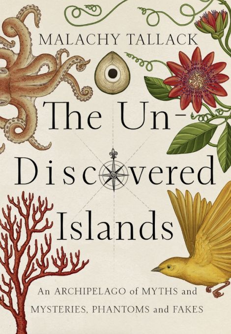 The striking cover of 'The Un-Discovered Islands', illustrated by Katie Scott who has worked with the New York Times and the BBC.