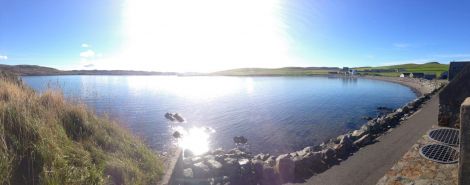 Hillswick basking in the sunlight in early October. Photo: Fiona Cope