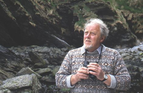 Renowned field ornithologist Bobby Tulloch. Photo: Gunnie Moberg