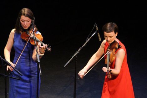 Bethany and Jenna Reid's band RANT are among the trad award nominees.