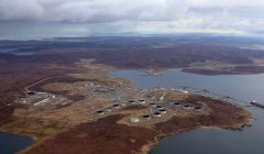 Sullom Voe oil terminal's power plant breached sulphur dioxide levels in late 2015. Photo courtesy of BP