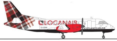 Loganair is to rebrand its air services.