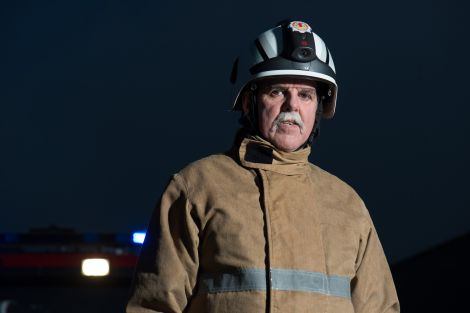 Jim Moar started his career with the fire service back in October 1971 - Photo: Malcolm Younger/Millgaet Media