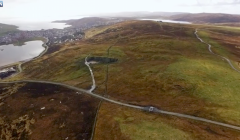 An aerial view of Staney Hill taken from an earlier consultation video.