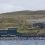 The council's waste management sites with the landfill in the background - Photo: Shetland News